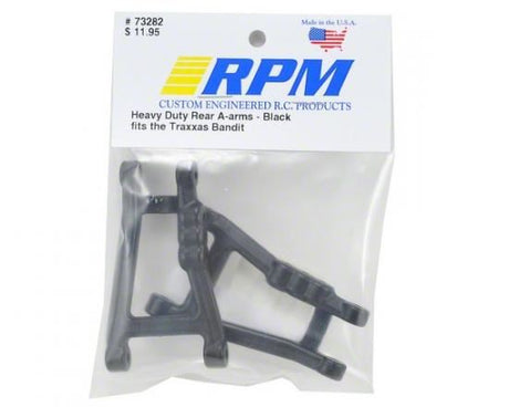 RPM HEAVY DUTY REAR A-ARMS FOR TRAXXAS BANDIT - BLACK