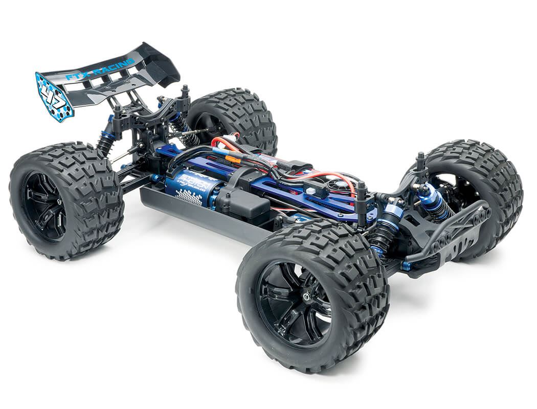 Ftx Khaos 1/10 Brushless 4Wd Truggy Rtr With 3S Lipo & Charger - Purple