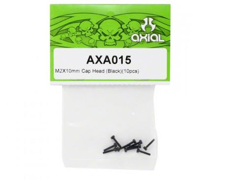 AXIAL Cap Head M2x10mm Black Oxide (10)