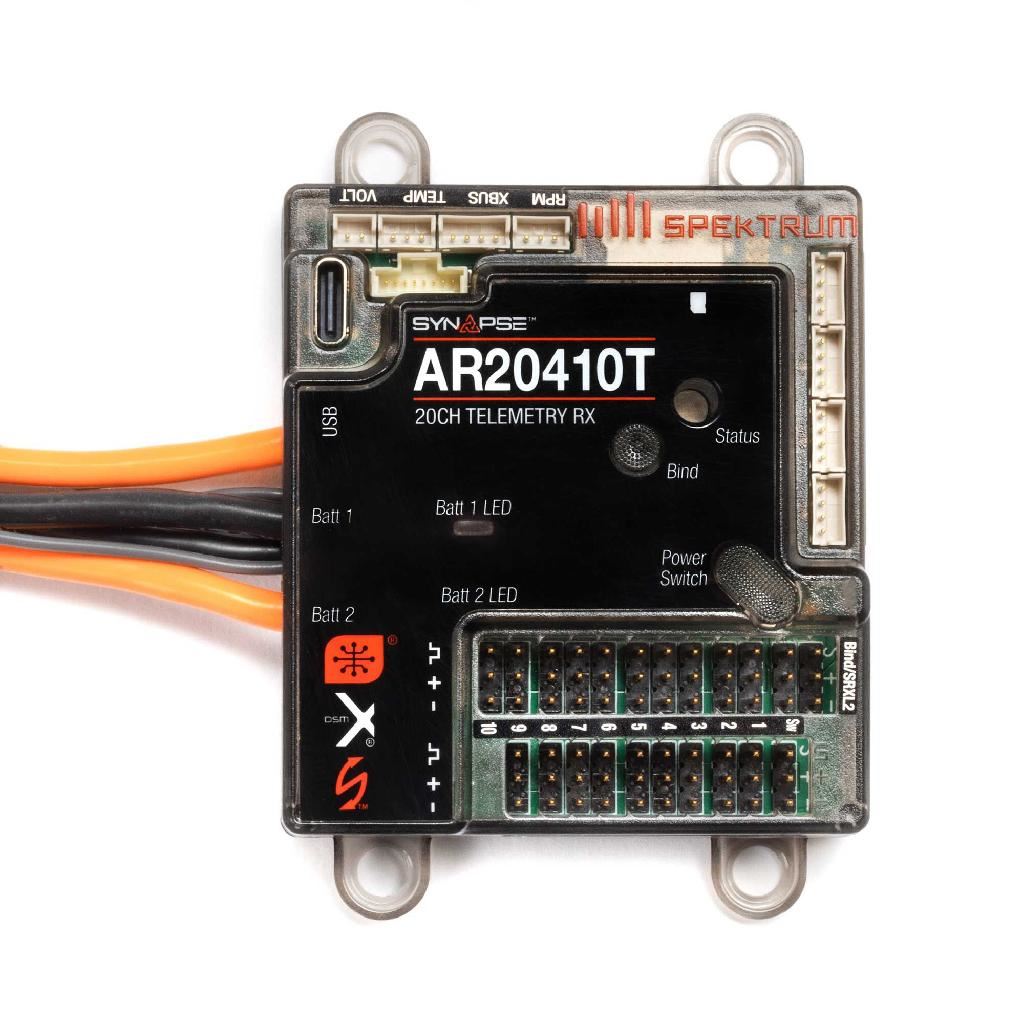 Spektrum Ar20410T 20-Channel Powersafe Telemetry Receiver