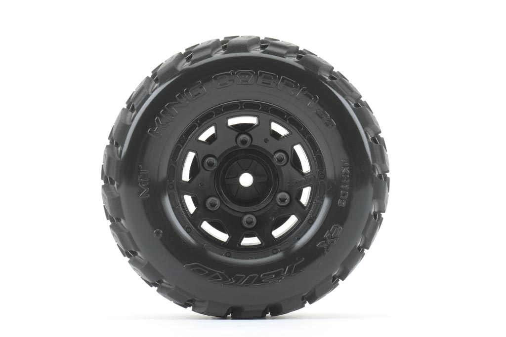 Jetko Ex Belted Tyre King Cobra Sc Black Wheel Hex 12-14-17Mm