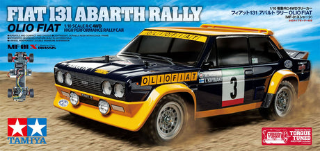 Tamiya Fiat 131 Abarth Rally Olio Fiat - MF-01X