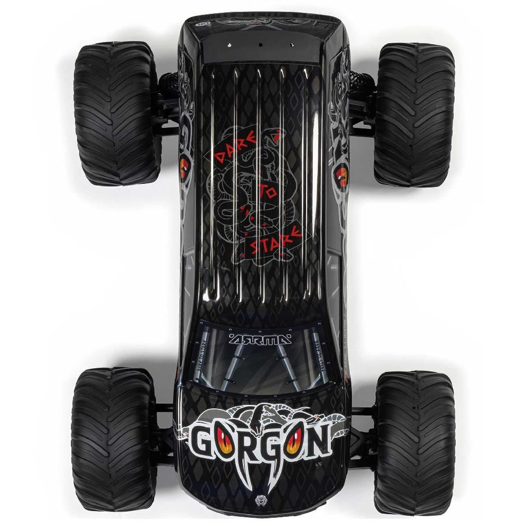 Arrma 1/10 Gorgon Mega 550 2Wd Mt With Battery & Charger Gun Metal