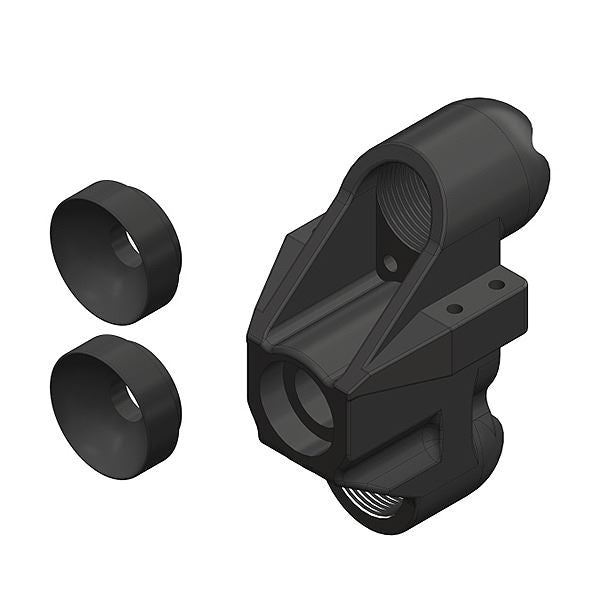 Corally Steering Block Wide Pivot Ball Cup (2) Front Composite 1 Set