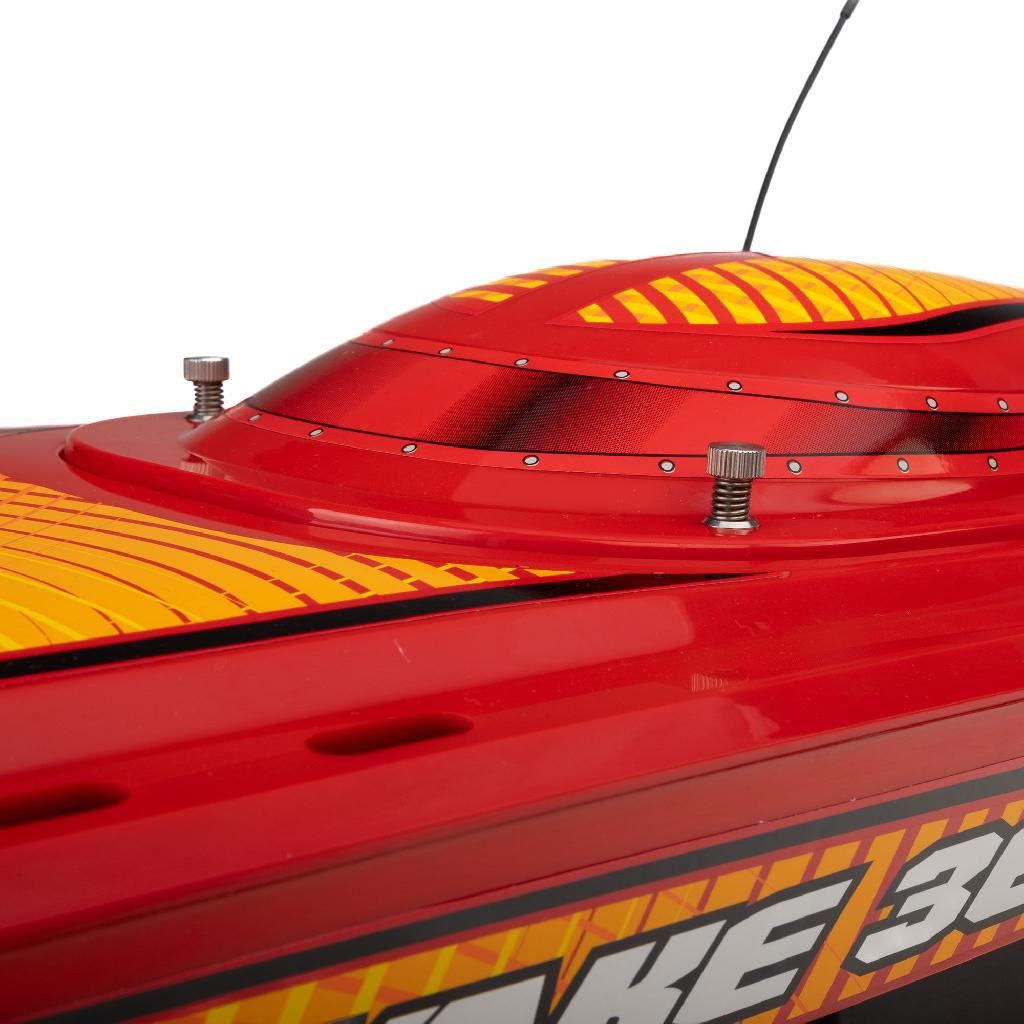 Proboat Sonicwake 36In V3 Self-Righting V-Hull Boat Rtr, Red