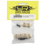 Yeah Racing Brass Hex Adaptor 12x8mm 6pcs For Traxxas TRX-6