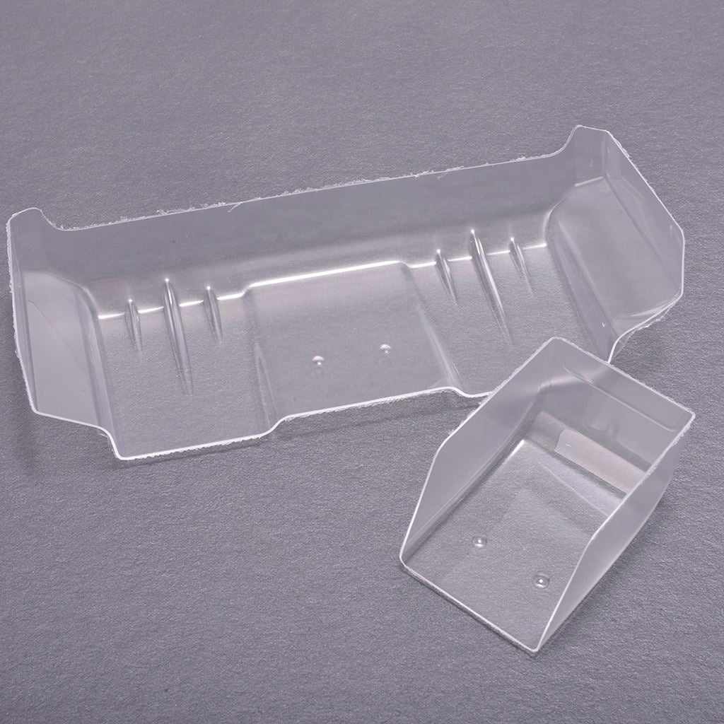 Aerox 1/10 Wide Rear Wing - 1Mm Clear (2 Part)