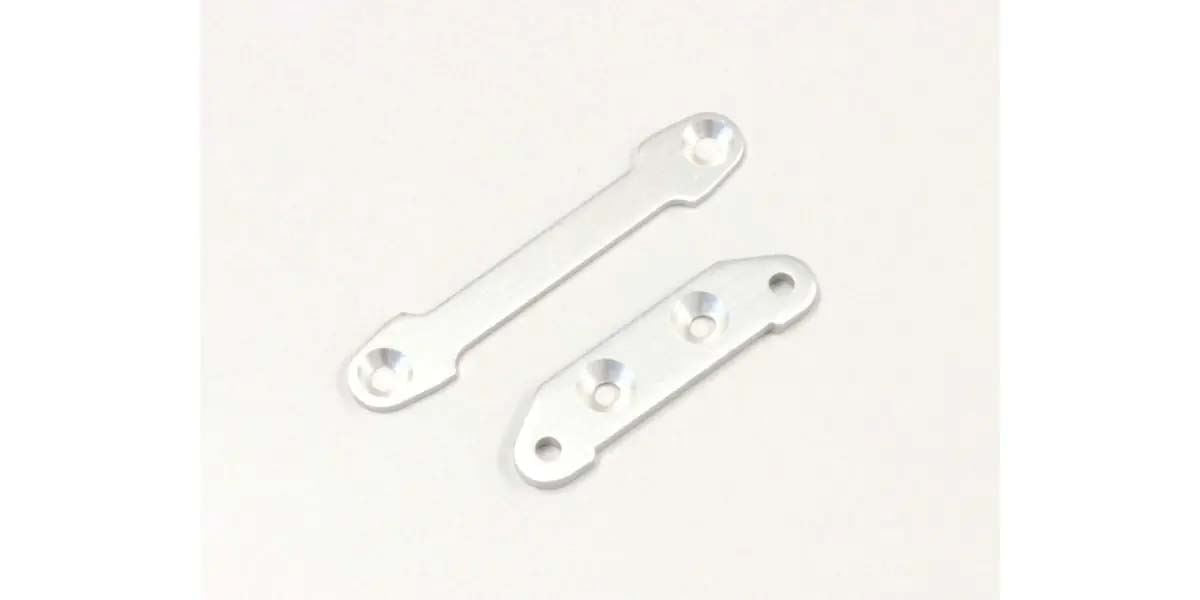 Kyosho Optima Front Suspension Plate Set (2) Silver