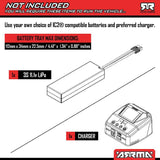 Arrma 1/16 Mini Kraton 3S Dsc 4X4 Rtr Speed Truck , Black/Red