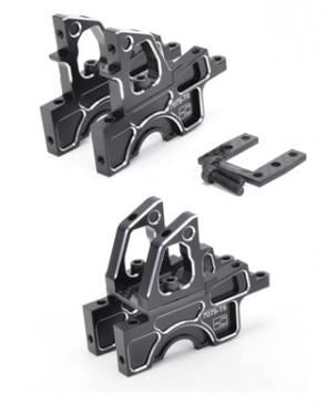 Schumacher Alloy Upper Rear Transmission Housing V2 - Cougar KF/Cat K1/Aero