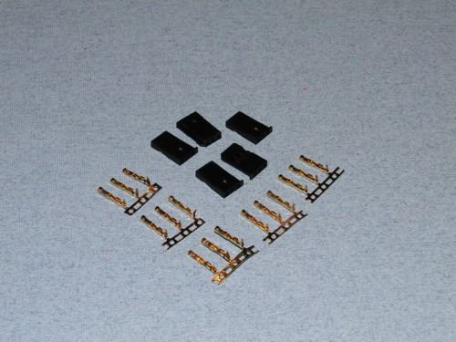 FUSION Futaba Plug Set (Gold Pins) 5pcs
