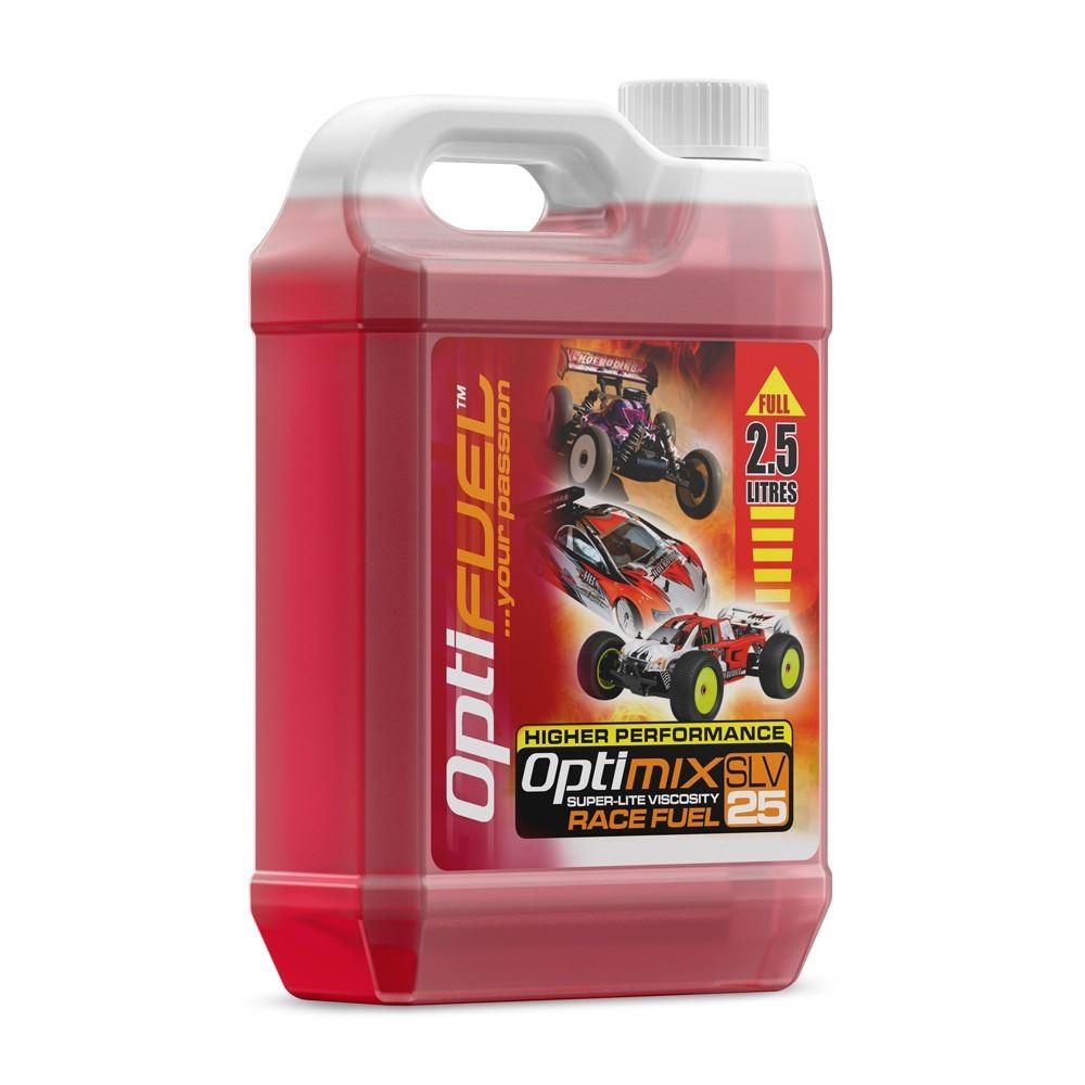 Optifuel Optimix Race 25% Nitro Car Fuel 2.5 Litres