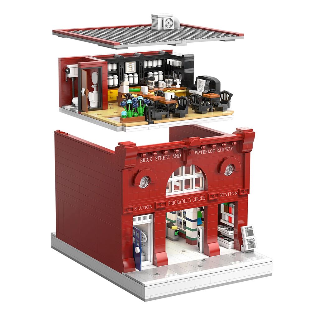 Cada London Subway Station -  1836 Pcs