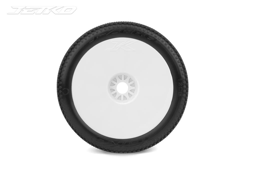 Jetko J Zero Super Soft 1:8 Truggy Pre-Glued On White Rims (2)