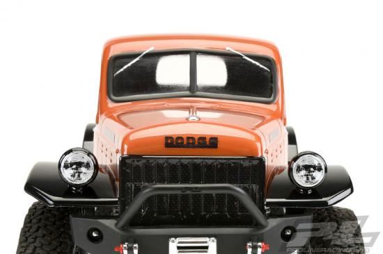 Proline 1946 Dodge Power Wagon Clear Body Crawler 313mm Wb