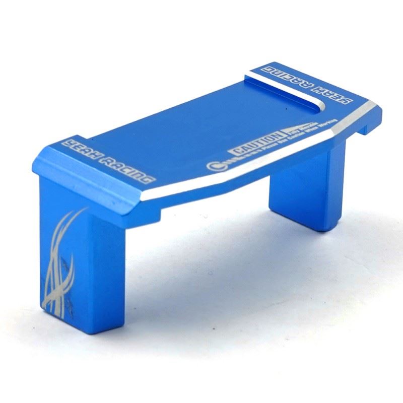 Yeah Racing Aluminum Servo Mount For Tamiya TT02 Series Blue
