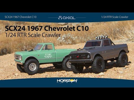 Axial 1/24 SCX24 1967 Chevrolet C10 4WD Truck Brushed RTR - Green