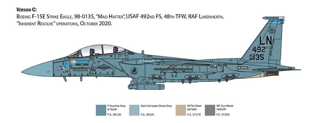 Italeri F-15E Strike Eagle