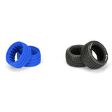 Proline 1/10 Hoosier Angle Block M4 Rear 2.2In Dirt Oval Tires (2)