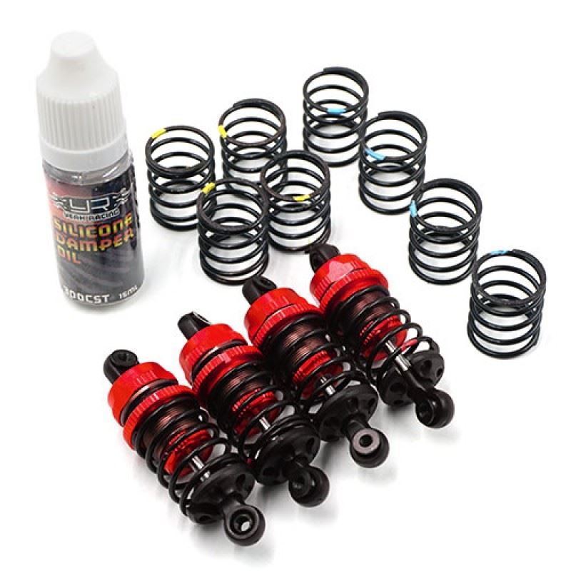 Yeah Racing QUTUS Challenger 55mm Damper Set for 1/10 RC Touring M-Chassis Car Red
