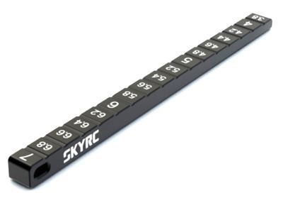 SkyRC Chassis Ride Height Gauge 3.8-7.0mm-Black