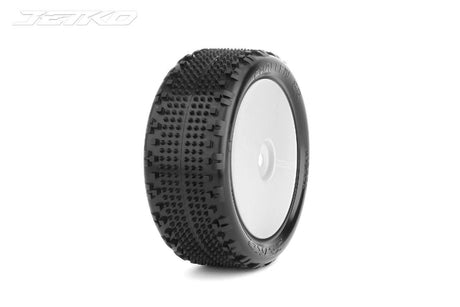 Jetko Challenger 1:10 Buggy 2.2 Front Tyres 4Wd Pre Mount Eos Medium