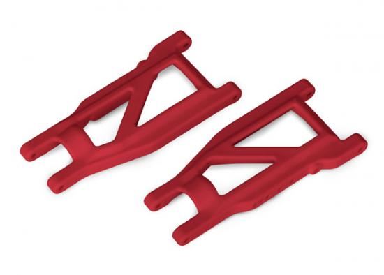Traxxas Suspension arms red front/rear (left right) (2) (heavy duty cold weather material)