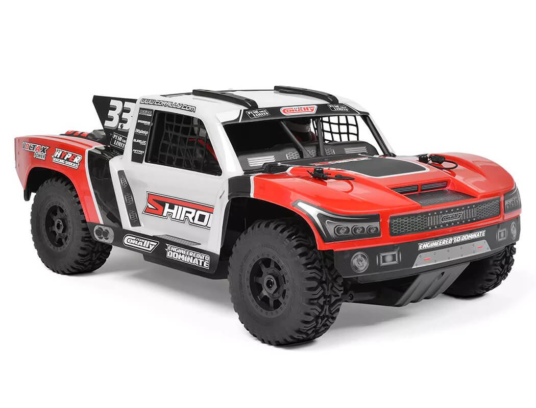 Corally Shiroi Xp6 Roller Short Course Truck Rtr - Red