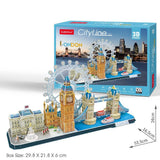 Cubicfun London Cityline (107 Pieces)