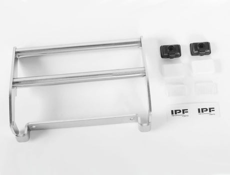 RC4WD COWBOY FRONT GRILLE GUARD W/LIGHTS FOR TRAXXAS TRX-4 '79 BRONCO RANGER XLT (SILVER)