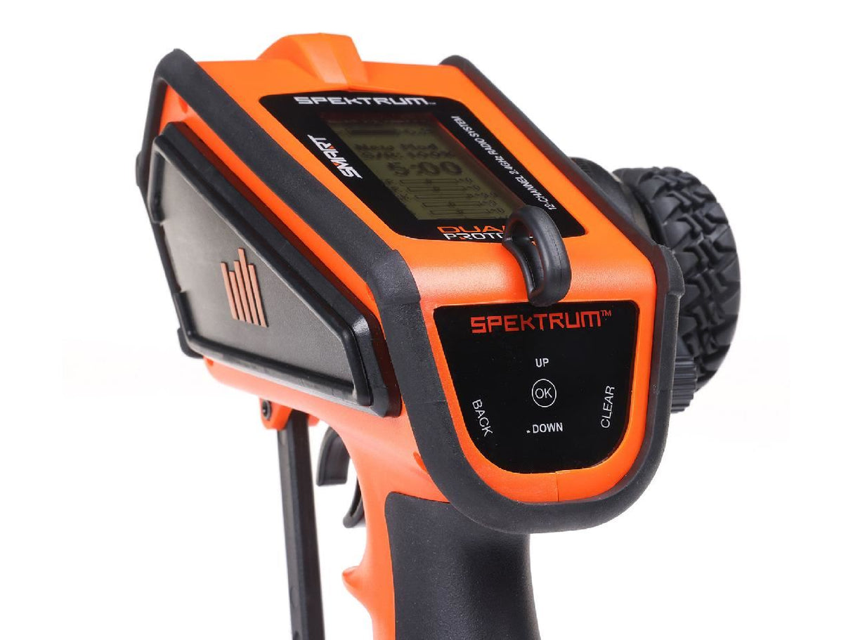 Spektrum Dx Rugged+ 12-Channel Dsmr+ Transmitter, Orange