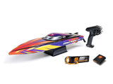 Proboat Sonicwake 24In Self-Righting Brushless Deep-V Rtr, Red