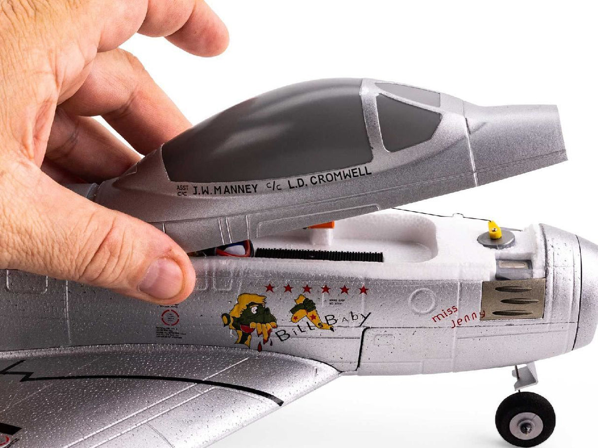 E Flite UMX F-86 Sabre 30mm EDF Jet BNF Basic with AS3X and SAFE Sel