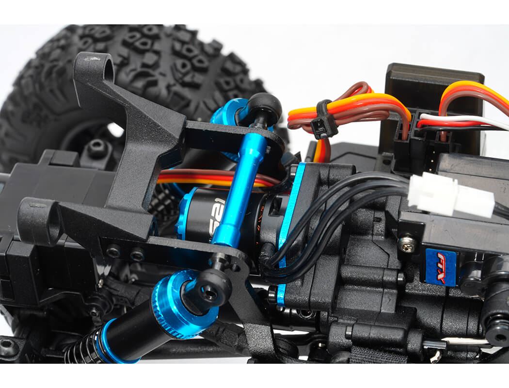Ftx Utah 2.0 1 18 Brushless 2-Speed Lcg Crawler - Grey