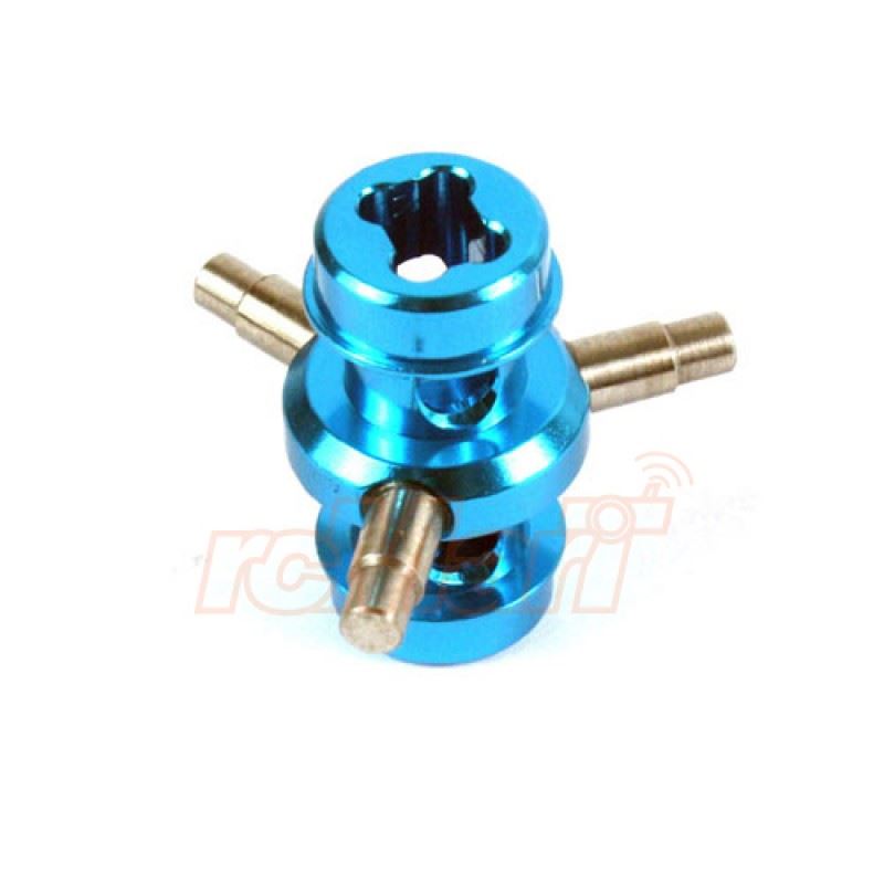 Yeah Racing Aluminum Solid Axle Blue For Tamiya M05 M06
