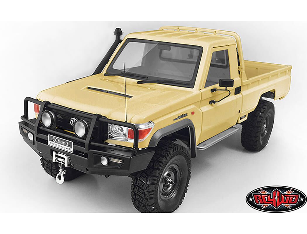 RC4WD TRIFECTA FRONT BUMPER FOR LAND CRUISER LC70 BODY (BLACK)