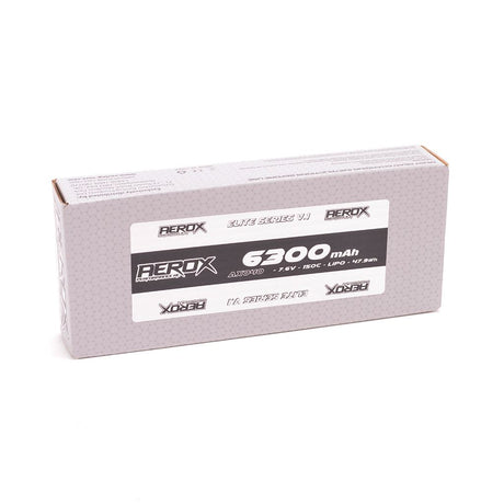 AEROX ELITE LiPo 6300mAh HV Stick 7.6v 150C 23mm