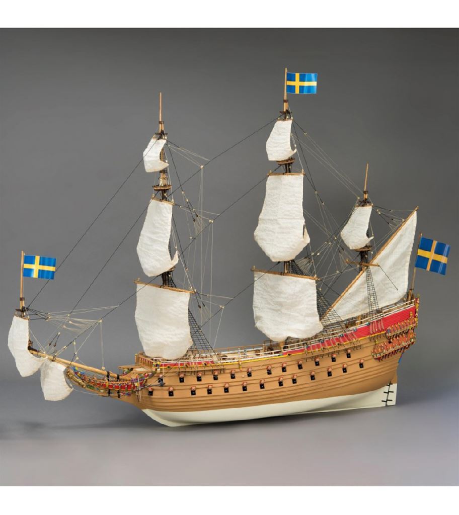 Artesania 1/65 VASA SWEDISH WARSHIP 1626 WITH FIGURINES