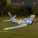 E Flite UMX F-86 Sabre 30mm EDF Jet BNF Basic with AS3X and SAFE Sel