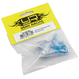 Yeah Racing Aluminium CNC Magnetic Invisible Body Mounting System 2pcs Blue