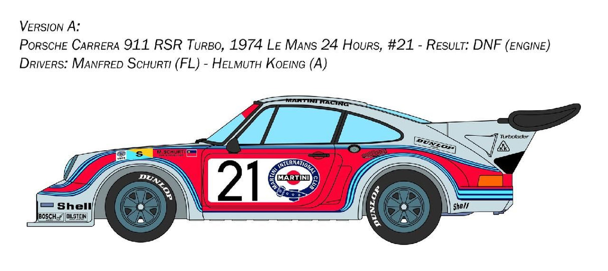 Italeri Porsche RSR 934