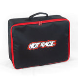 Hot Race Storage & Tyre Bag Black With Red Zip