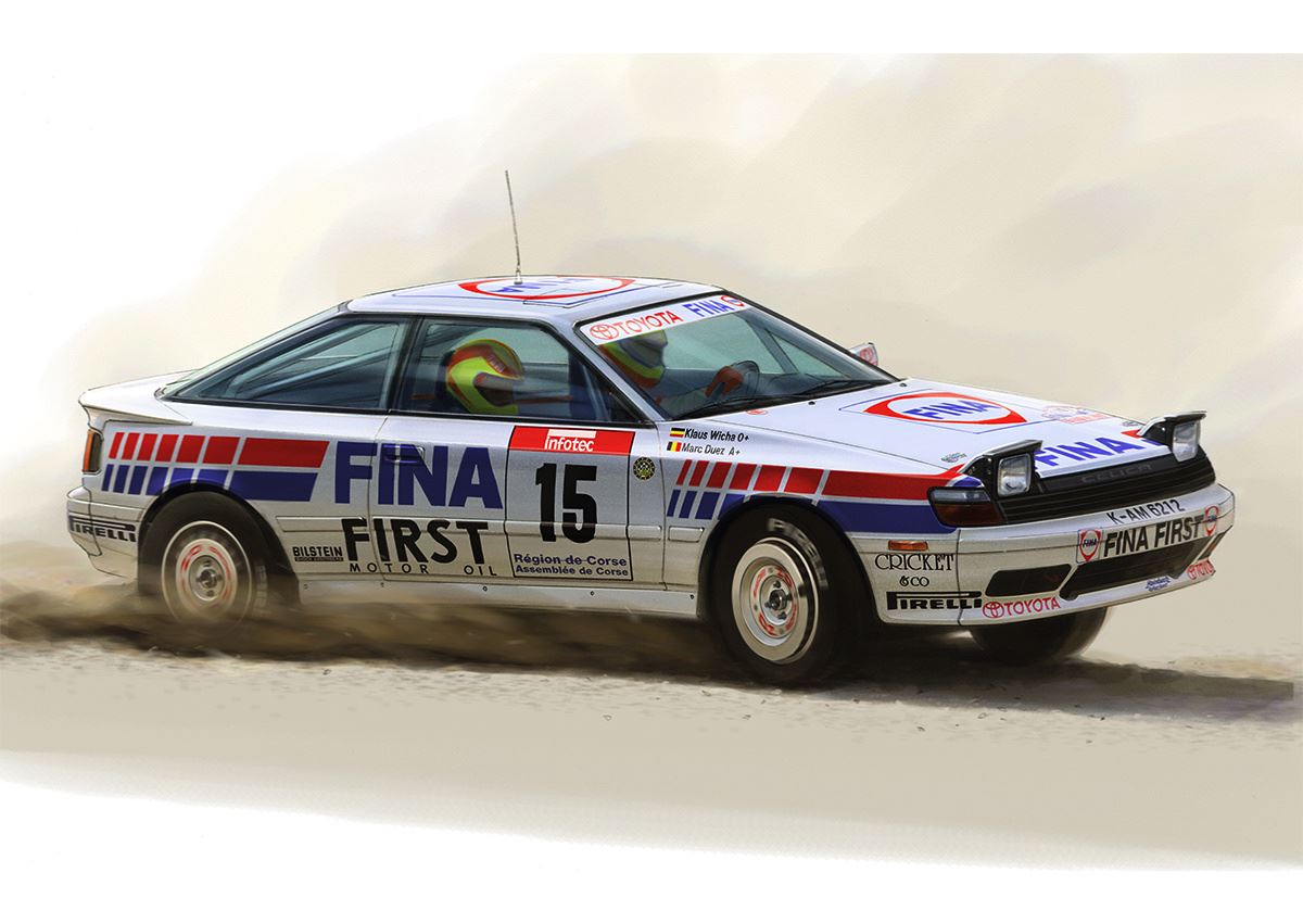 NuNu Toyota Celica Gt4 St165 '91 Tour De Corse Ìfinaî