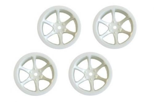 HOBAO HYPER MINI ST 6-SPOKE WHEEL SET WHITE (4)