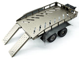 FASTRAX DUAL-AXLE TRAILER w/RAMPS & LEDs (Med 1/12-1/18)
