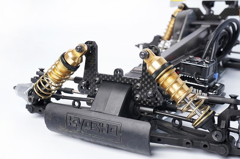 Koswork Carbon 3Mm Front Shock Tower For Kyosho Optima Mid