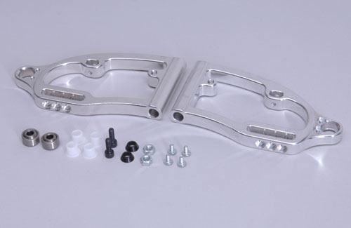 FG Modellsport Front lower alloy wishbone 4WD, set (Z-FG68411)