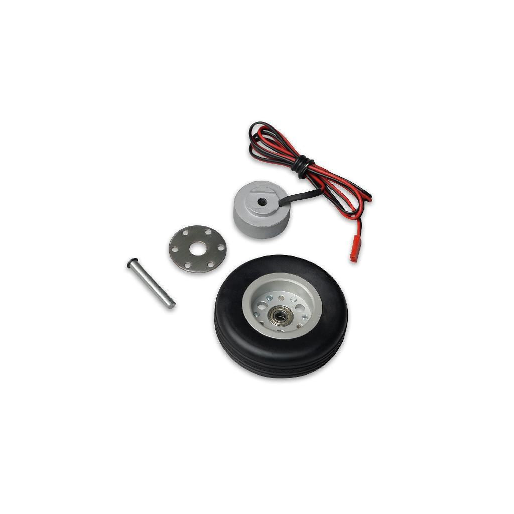 Hangar 9 Main Wheel with Brake; 65mm (1): Aermacchi MB-339