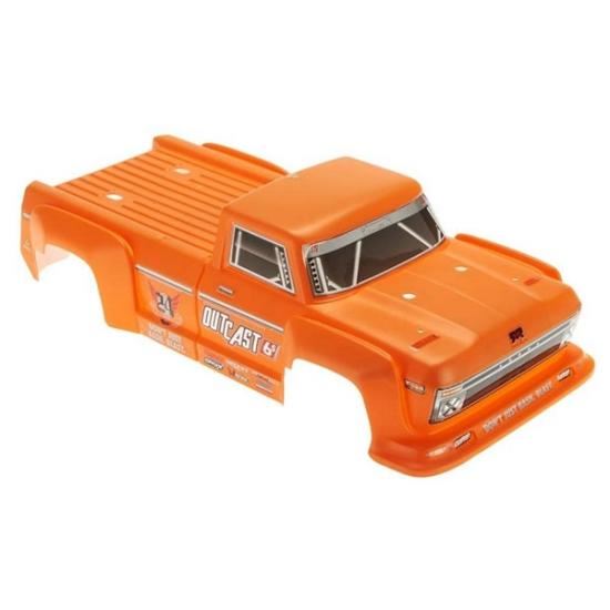 ARRMA Body Orange Outcast 6S