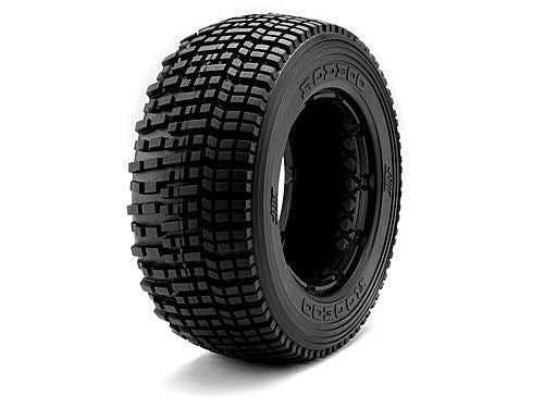 HPI Rodeoo Tire (White/Baja 5T/Rear/2Pcs)